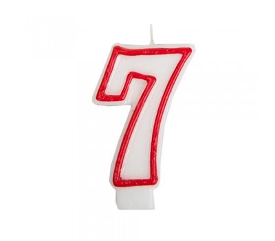 Свеча для торта Цифра 7