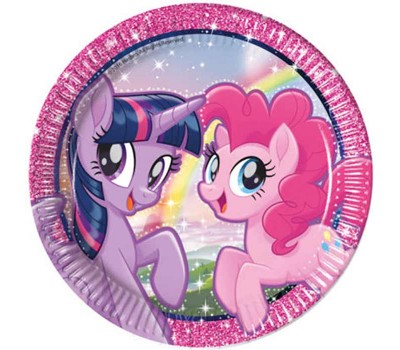 Тарелки одноразовые бумажные My Little Pony (8 шт.)