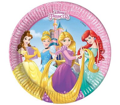Тарелки одноразовые Принцессы Disney 20 см (8 шт.)