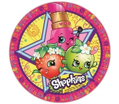 Тарелки одноразовые Shopkins (6 шт.)