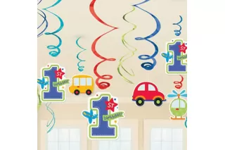 Подвески «1 годик Мальчик» (12 шт.) Подвески «1 годик Мальчик» (12 шт.)