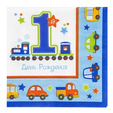 Салфетка All Aboard, 33 см (16 шт.) Салфетка All Aboard, 33 см (16 шт.)