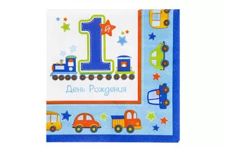 Салфетка All Aboard, 33 см (16 шт.) Салфетка All Aboard, 33 см (16 шт.)