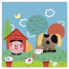 Салфетка «Забавная ферма» (12 шт.) Салфетка «Забавная ферма» (12 шт.)