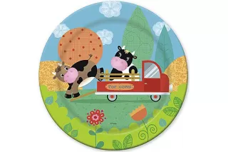Тарелки Забавная ферма (6 шт.) Тарелки Забавная ферма (6 шт.)