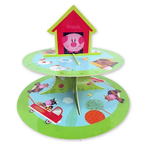 Стойка для кексов «Забавная ферма»