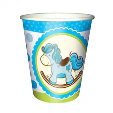Стакан Лошадка голубая (6 шт.)