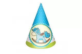 Колпачок Лошадка голубая (6 шт.)