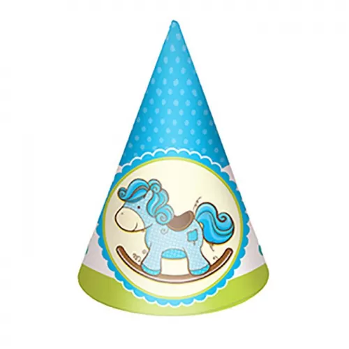 Колпачок Лошадка голубая (6 шт.)