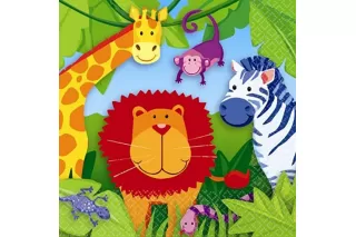 Салфетка «Джунгли» (16 шт.) Салфетка «Джунгли» (16 шт.)