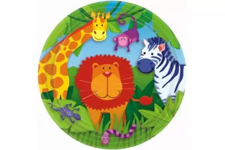 Тарелки Джунгли (8 шт.)