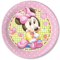Тарелки Малышка Минни (8 шт.)