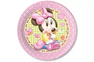 Тарелки Малышка Минни (8 шт.)