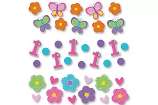 Конфетти 1 годик Девочка Конфетти 1 годик Девочка