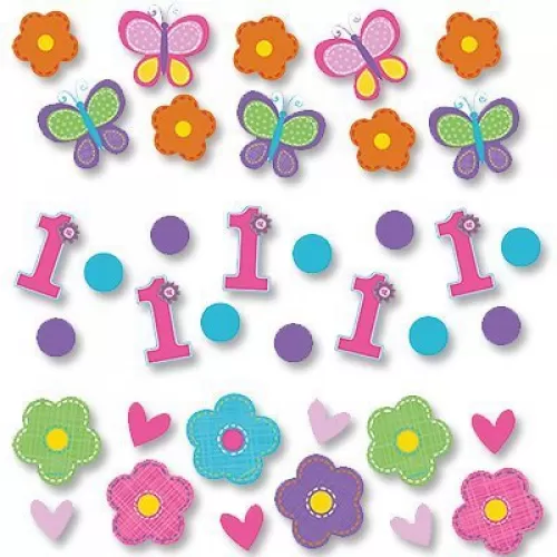 Конфетти 1 годик Девочка