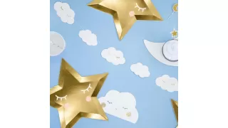 Гирлянда с облачками Little Star  Гирлянда с облачками Little Star