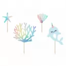 Топперы Нарвал (4 шт.) Топперы Нарвал (4 шт.)