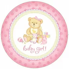 Тарелки Baby Girl (8 шт.) Тарелки Baby Girl (8 шт.)