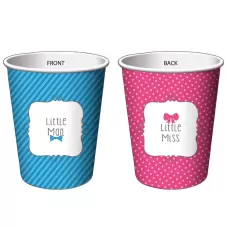 Стаканы «Бантик или Бабочка?» (8 шт.)