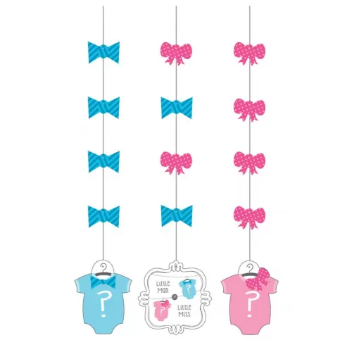 Бумажная подвеска «Бантик или Бабочка?» (3 шт.) Бумажная подвеска «Бантик или Бабочка?» (3 шт.)