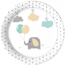 Тарелки Слоненок (8 шт.)