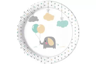 Тарелки Слоненок (8 шт.)