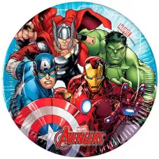 Тарелки Мстители Mighty Avengers (8 шт.) Тарелки Мстители Mighty Avengers (8 шт.)