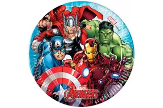 Тарелки Мстители Mighty Avengers (8 шт.)