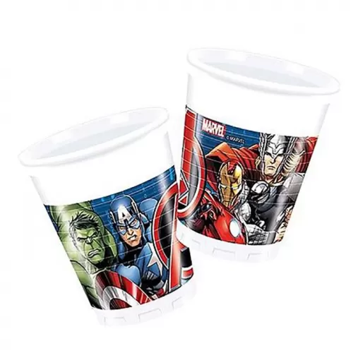 Стаканы «Мстители» (8 шт.)