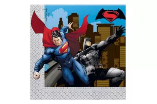 Салфетки «Бэтмен против Супермена» (20 шт.)