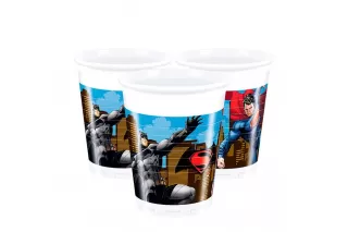 Стаканы «Бэтмен против Супермена» (8 шт.)