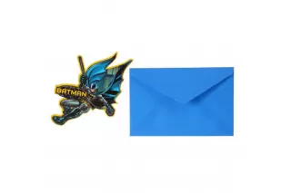 Приглашение «Бэтмен Dark Hero» (6 шт.)