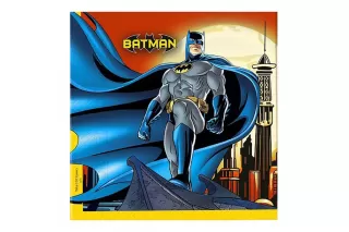 Салфетки «Бэтмен Dark Hero» (20 шт.) Салфетки «Бэтмен Dark Hero» (20 шт.)