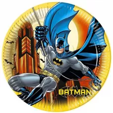 Тарелки Бэтмен Dark Hero 23 см (8 шт.) Тарелки Бэтмен Dark Hero 23 см (8 шт.)
