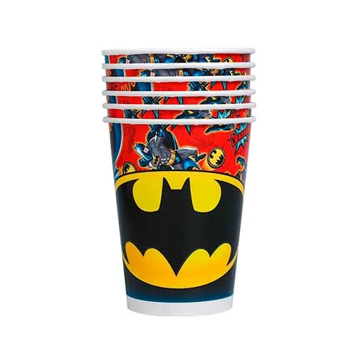 Стаканы бумажные Бэтмен (6 шт.)