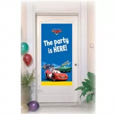Баннер на дверь «Тачки»