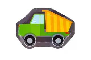 Тарелки Самосвал (6 шт.) Тарелки Самосвал (6 шт.)