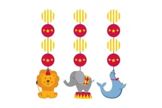 Подвеска Цирк  (Circus Time)