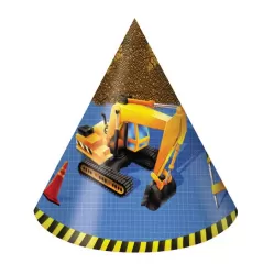 Колпак бумажный "Стройка" (8 шт.)