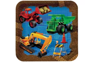 Тарелки Стройка 17 см (8 шт.) Тарелки Стройка 17 см (8 шт.)