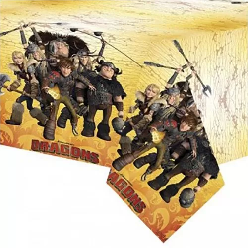 Скатерть «Как приручить дракона» 180х120