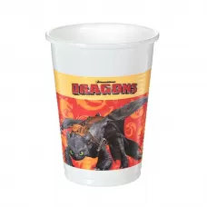 Стаканы «Как приручить дракона» (8 шт.)