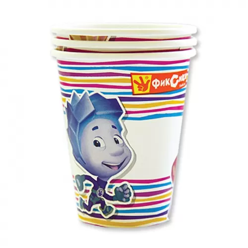 Стакан «Фиксики» (8 шт.) Стакан «Фиксики» (8 шт.)