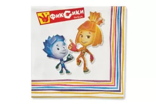 Салфетка «Фиксики» (16 шт.) Салфетка «Фиксики» (16 шт.)