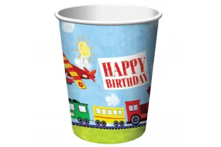 Стаканы Транспорт (8 шт.)