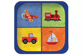 Тарелки Транспорт 17 см (8 шт.)