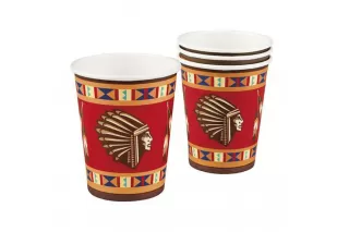 Стаканы «Индейцы» (6 шт.) Стаканы «Индейцы» (6 шт.)