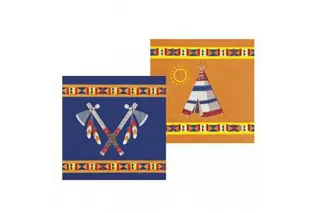 Салфетки «Индейцы» (12 шт.) Салфетки «Индейцы» (12 шт.)