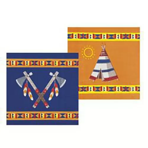 Салфетки «Индейцы» (12 шт.) Салфетки «Индейцы» (12 шт.)