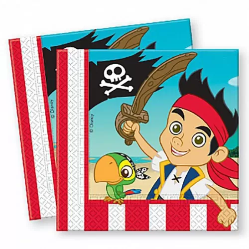 Салфетки «Джейк и пираты Нетландии» (20 шт.) Салфетки «Джейк и пираты Нетландии» (20 шт.)